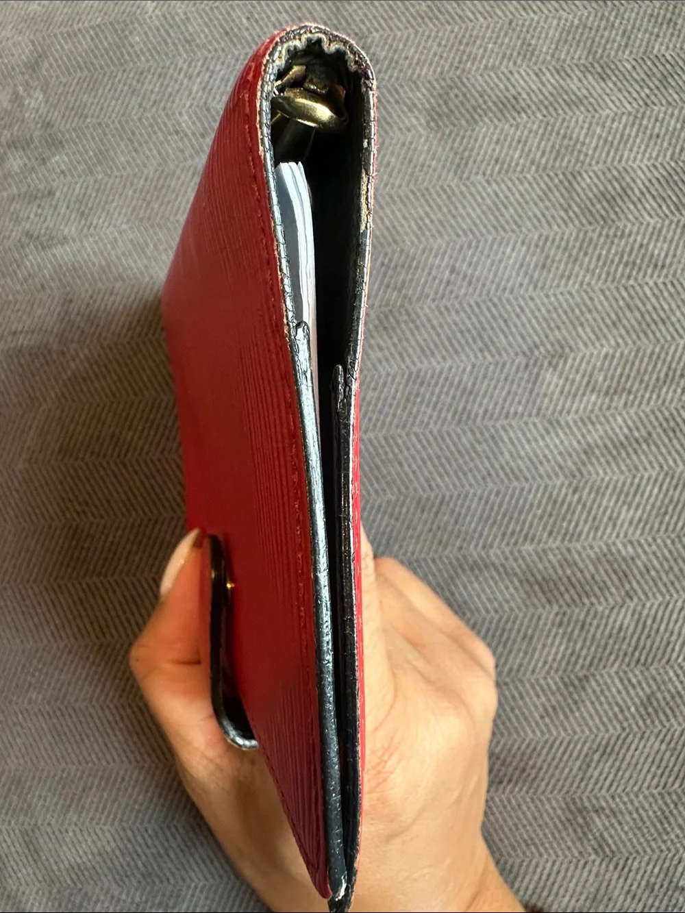 Louis Vuitton Epi Leather PM Agenda